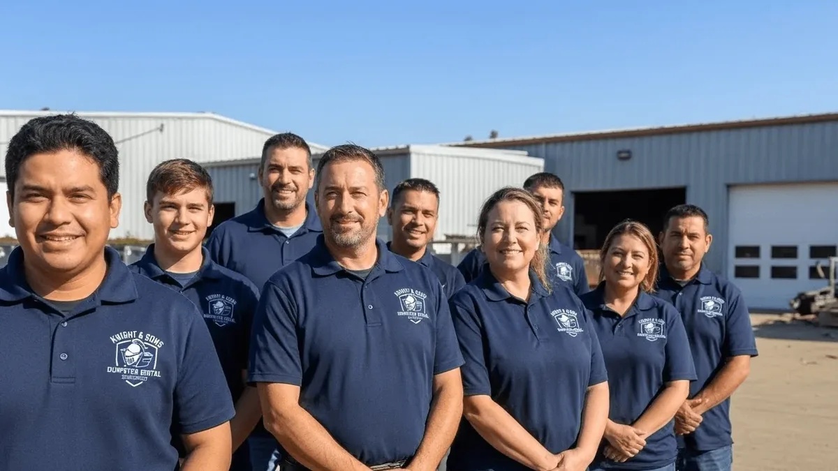Roll-off dumpster rental in Ida, LA delivered by Knight & Sons Dumpster Rental Shreveport Roll-off dumpster rental in Ida, LA delivered by Knight & Sons Dumpster Rental Shreveport